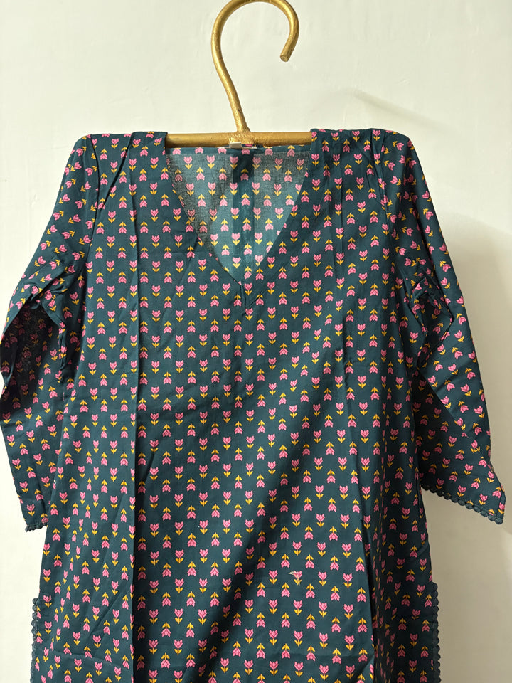PADMA NAVY STRAIGHT SET
