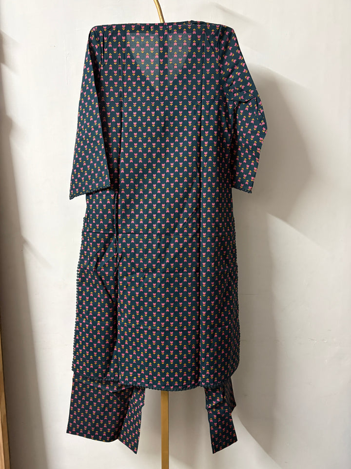 PADMA NAVY STRAIGHT SET