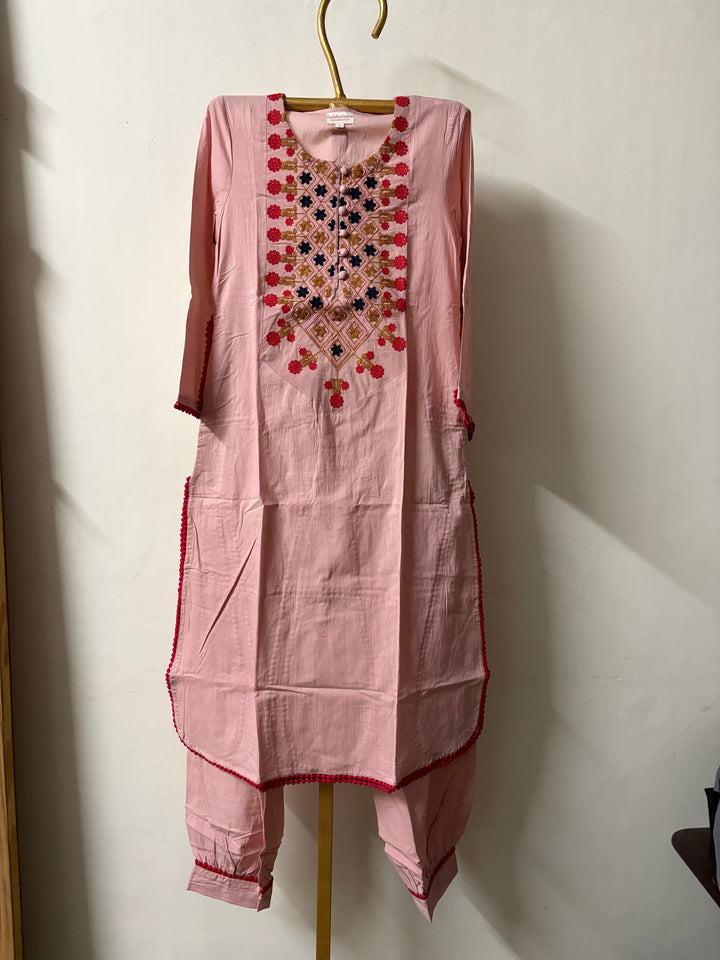 ARZU PEACH CO ORD SET