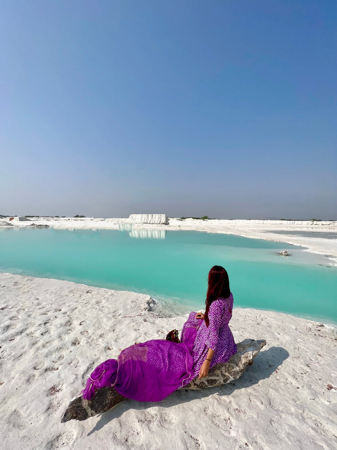 Baruni Purple Anarkali Set