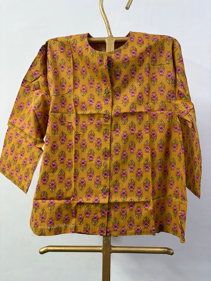 KIYA YELLOW TOP Gulabo Jaipur
