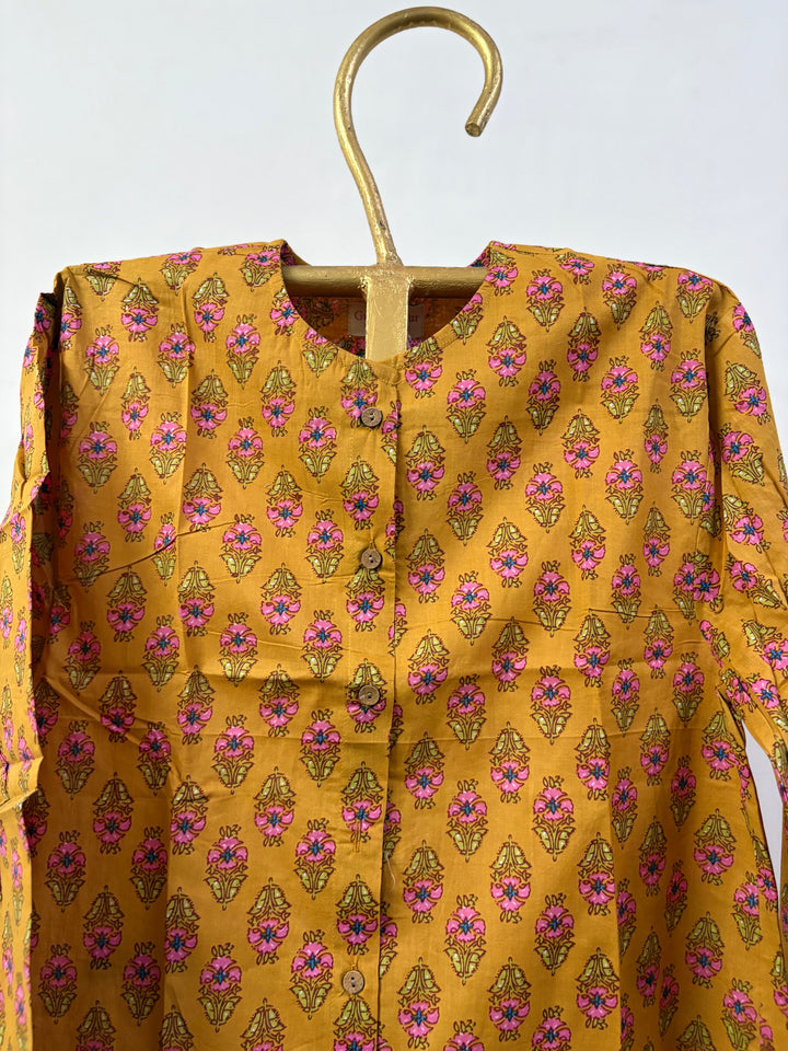 KIYA YELLOW TOP Gulabo Jaipur