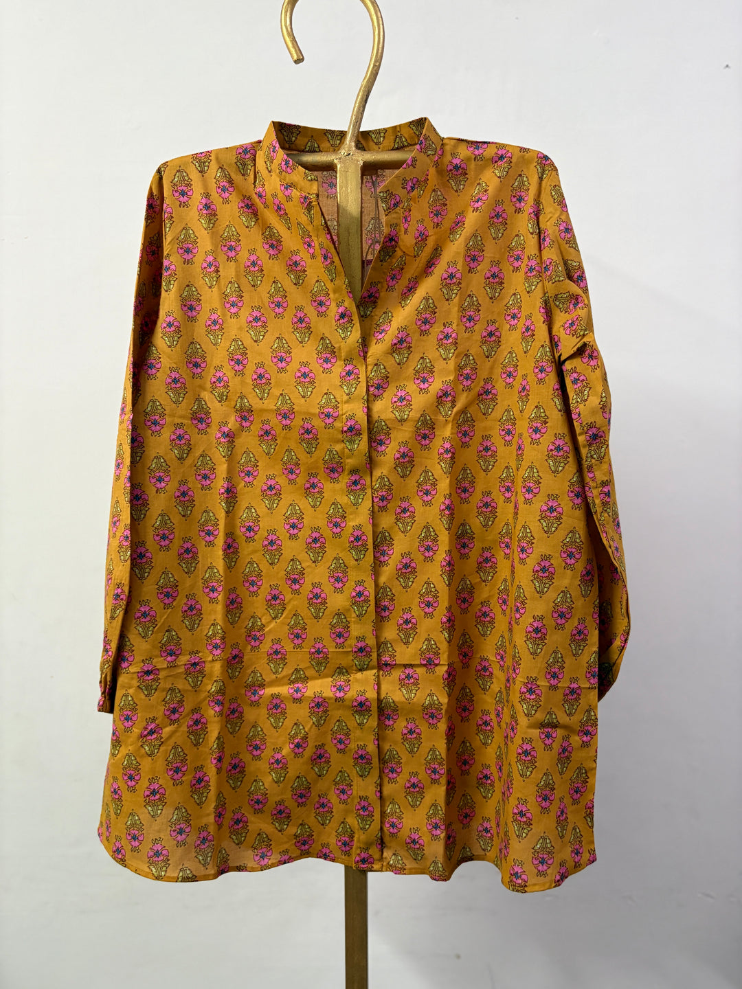 KIYA YELLOW PUFF SLEEVES TOP