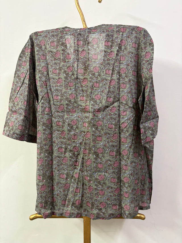 KIKI ABAYA GREEN TOP