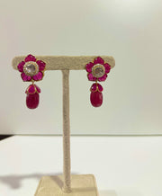 Grace Pink Earrings 1