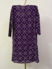 LACE PURPLE CO ORD SET 3