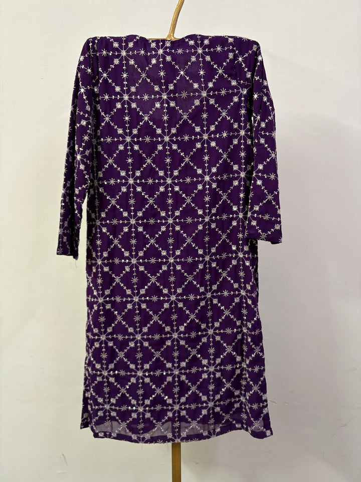 LACE PURPLE CO ORD SET