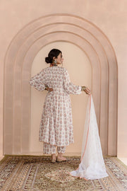 Shriya White Kurta Set 5