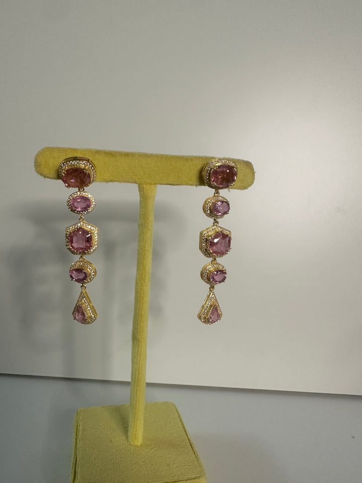 Tarang Pink Earring
