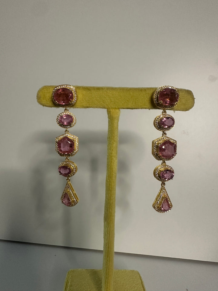 Tarang Pink Earring