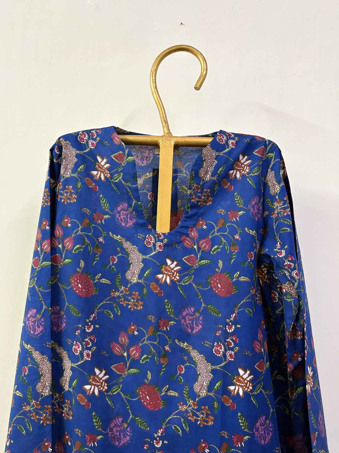 BLUE JAAL KURTA