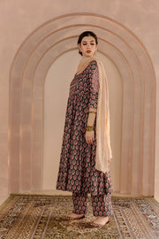 Shubha green Anarkali Set 5