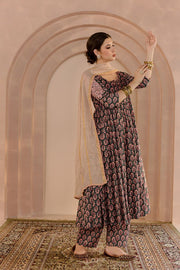 Shubha green Anarkali Set 1