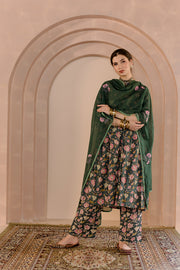 Sparrow Green Anarkali Set 4