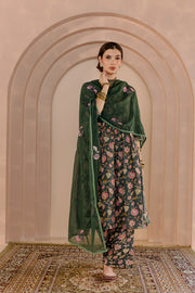 Sparrow Green Anarkali Set 5