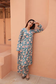 Aqil Blue Co-Ord Set 4