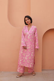 Aqil Pink Co-Ord Set Gulabo Jaipur