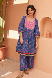 Fatun Blue Co-Ord Set 1