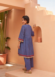 Fatun Blue Co-Ord Set 5