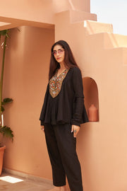 Mann Black Co-Ord Set Gulabo Jaipur