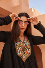 Mann Black Co-Ord Set Gulabo Jaipur