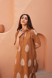 Khalak Brown Co-ord Set 3