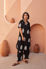 Khalak Black Co-ord Set 2