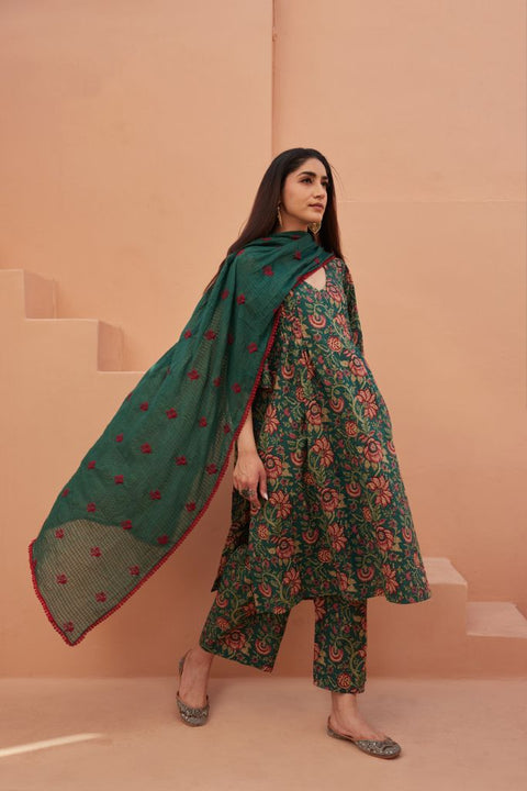 Harqat Green Straight Set
