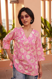Fida Light Pink  Top Gulabo Jaipur