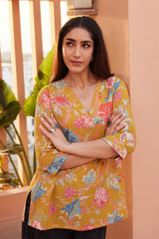 Fida Yellow  Top 2