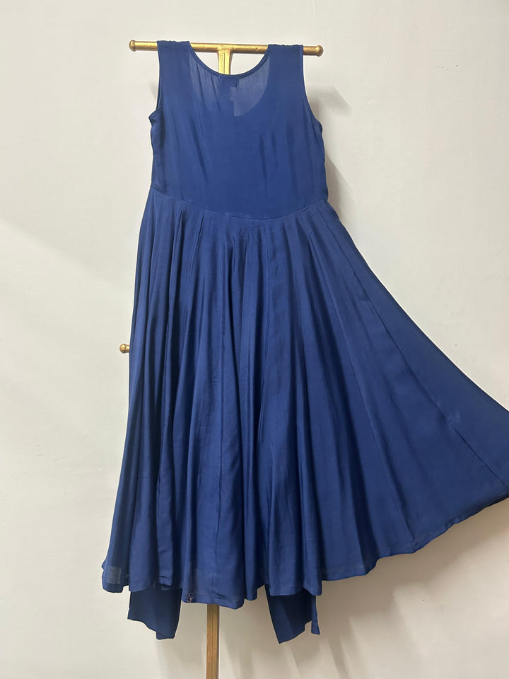NOYA BLUE ANARKALI SET Gulabo Jaipur