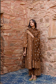Ada Brown kurta set Gulabo Jaipur
