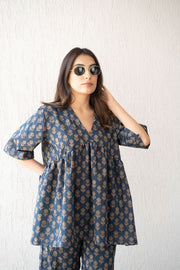 Kajal Blue Co-ord Set 5