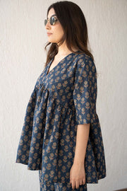 Kajal Blue Co-ord Set 2