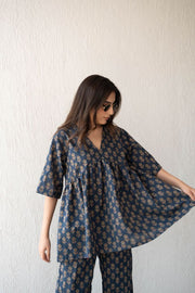 Kajal Blue Co-ord Set 1
