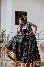 Navya Black Lehenga Gulabo Jaipur