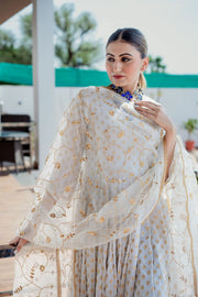 Zuri Offwhite  Anarkali Set 3