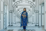 Marina  Blue Straight Set Gulabo Jaipur