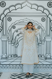 Marina White Straight Set Gulabo Jaipur