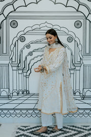 Marina White Straight Set Gulabo Jaipur