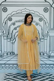 Rohee Mustard Anarkali Set 3