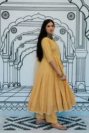 Rohee Mustard Anarkali Set 8