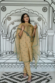 Niha Beige  Straight Set Gulabo Jaipur