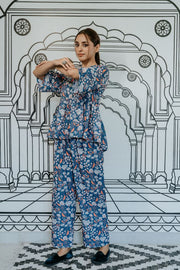 Gifa Navy Blue Co-Ord Set 3