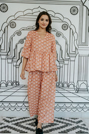 Gifa Peach Co-Ord Set 2