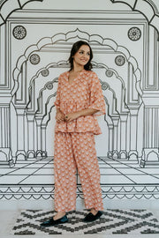 Gifa Peach Co-Ord Set 3