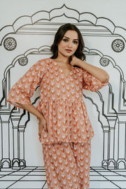 Gifa Peach Co-Ord Set 5