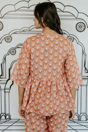 Gifa Peach Co-Ord Set 6
