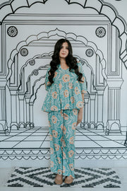 Gifa Baby Blue Co-Ord Set 2