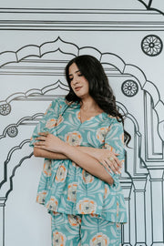 Gifa Baby Blue Co-Ord Set 6
